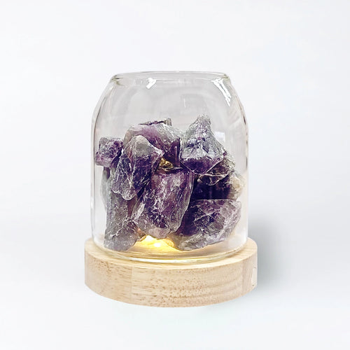 AMETHYST SCENTED CRYSTAL LIGHT DIFFUSER