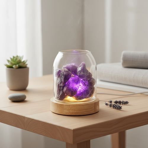 Amethyst Scented Crystal Light Diffuser