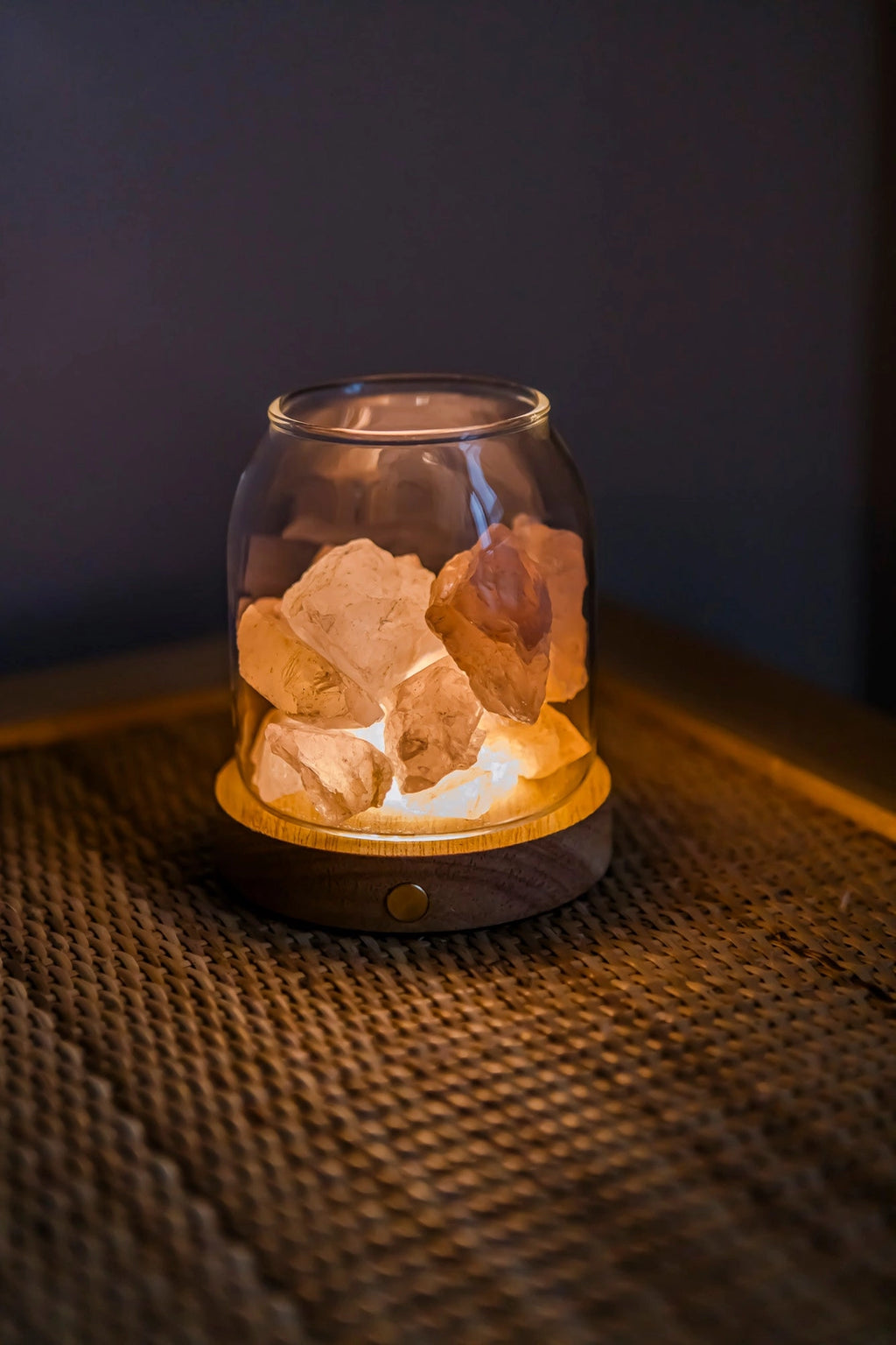 ROSE QUARTZ SCENTED CRYSTAL LIGHT DIFFUSER