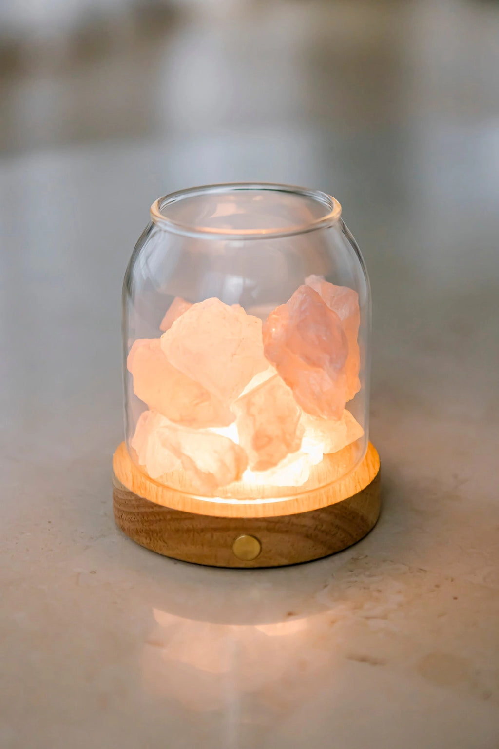 ROSE QUARTZ SCENTED CRYSTAL LIGHT DIFFUSER